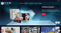 Desktop Screenshot of iyemplastik.com
