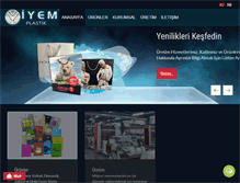 Tablet Screenshot of iyemplastik.com